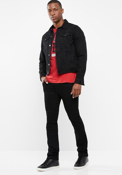 GUESS - Skinny jeans - black