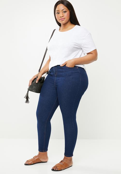 New Look - Mid blue skinny jeans - blue