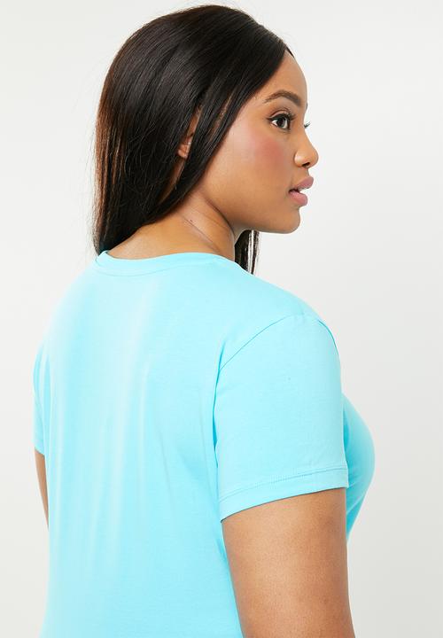 POLO - Plus size  allie pony stretch tee - turquoise