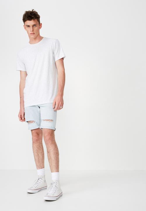 Cotton On - Rips roller shorts - blue