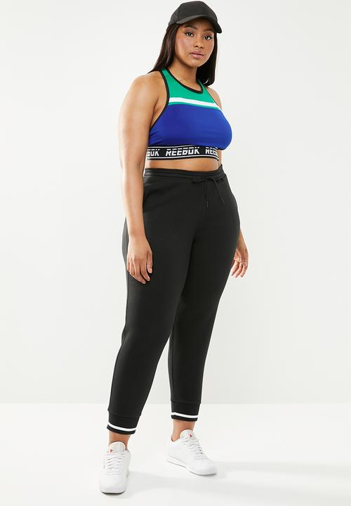 Reebok - Curve low-impact bralette - blue & green