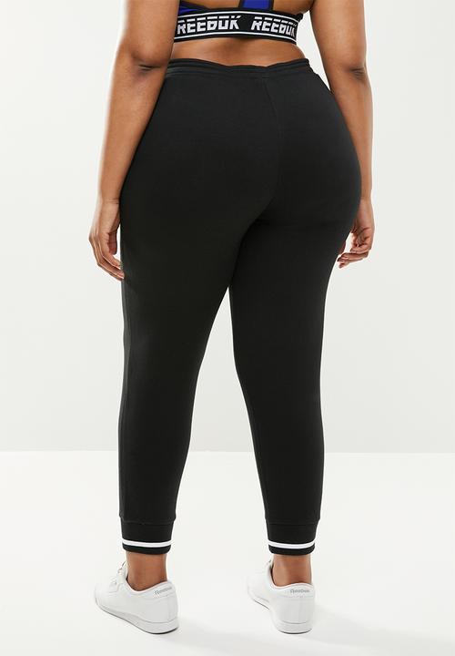 Reebok - Curve meet you there track pants - black