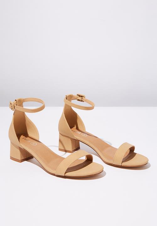 Cotton On - Lola low block heel - neutral