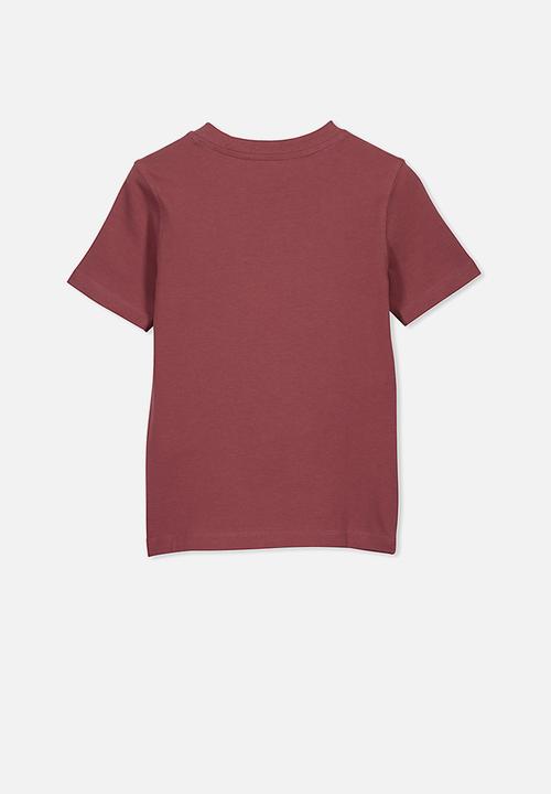 Cotton On - Max skater short sleeve tee - red