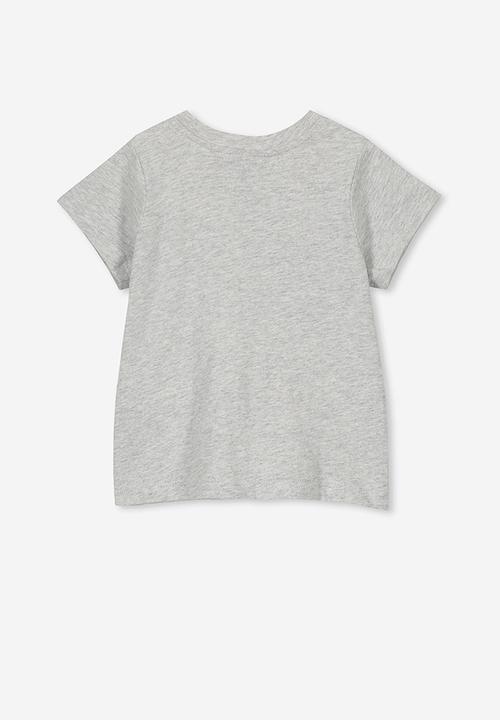 Cotton On - Jamie short sleeve tee - grey