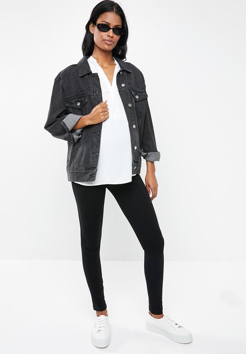 Superbalist - 2 Pack maternity leggings - black