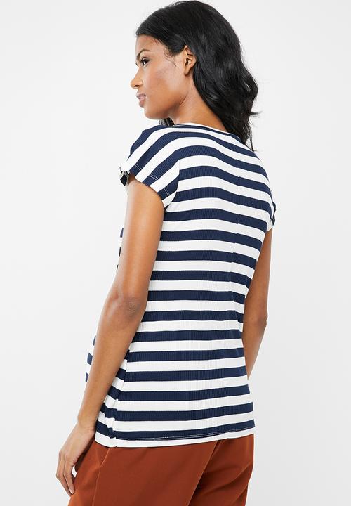 Superbalist - Feeding tee - navy & white