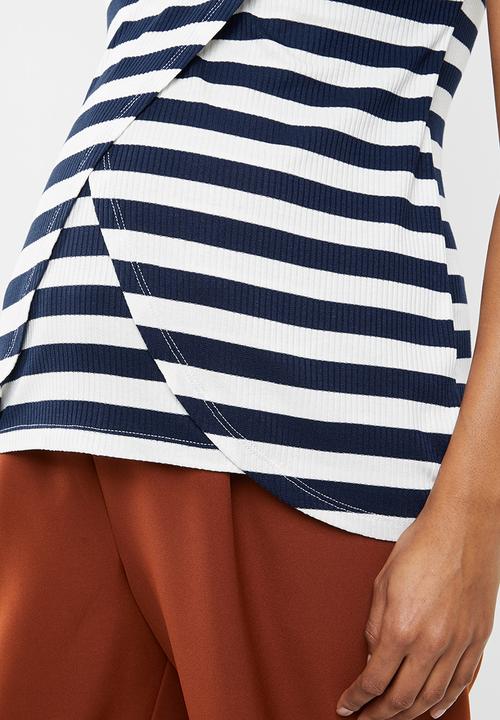 Superbalist - Feeding tee - navy & white