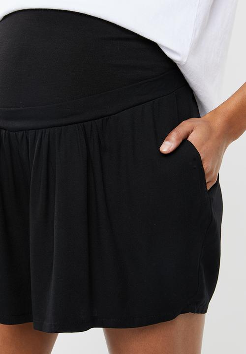 Superbalist - Soft flowy shorts - black