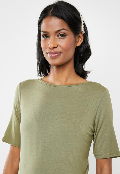New Look - Maternity Nursing layer dress - khaki