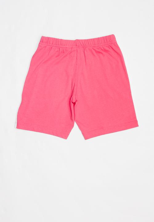 adidas Originals - Short tee set - pink & white