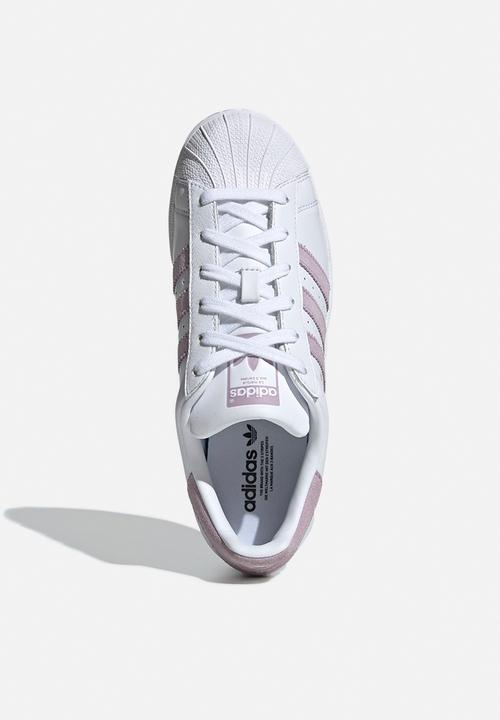 adidas Originals - Superstar w - ftwr white / soft vision / core black