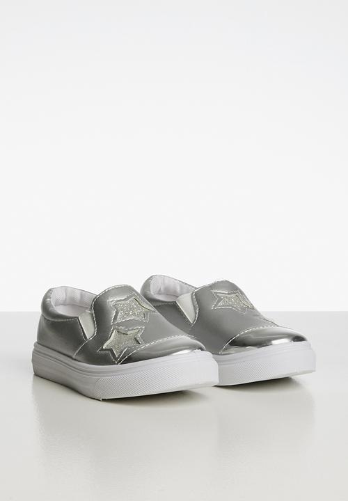 Pop Candy - PU sneakers - silver