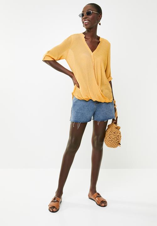 Revenge - Key hole top - yellow
