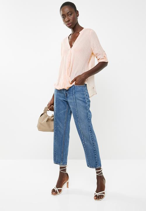 Revenge - Key hole top - pink 