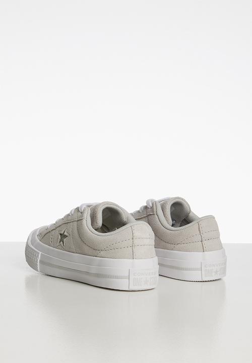Converse - Chuck taylor all star one star sneaker - white & grey