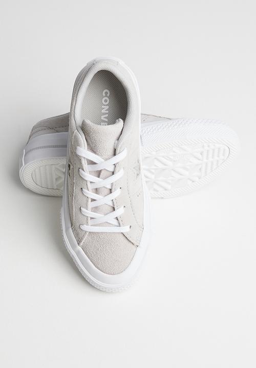 Converse - Chuck taylor all star one star sneaker - white & grey