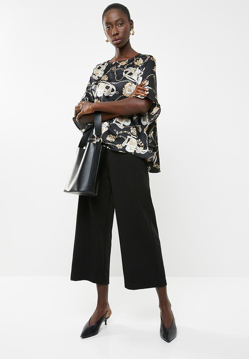 Revenge - Flutter sleeve top - multi 