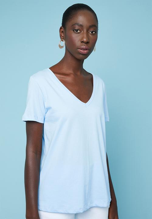 Superbalist - Single V-neck tee - blue