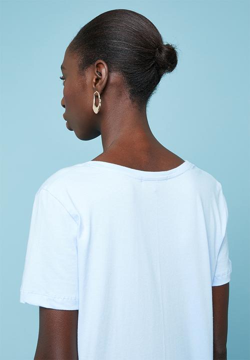 Superbalist - Single V-neck tee - blue