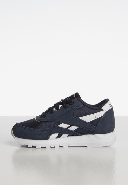 Reebok Classic - Classic nylon sneaker - navy & white
