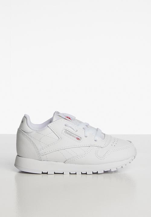 Reebok Classic - Boys classic leather sneaker - white