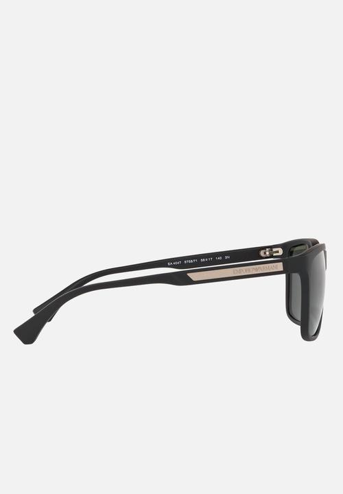 Emporio Armani - Retro sunglasses 56mm - black