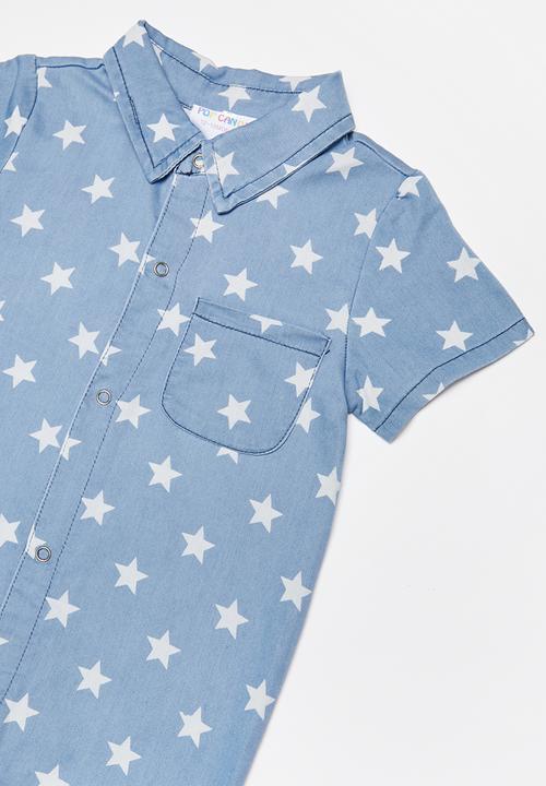 Pop Candy - Infant boys romper - blue