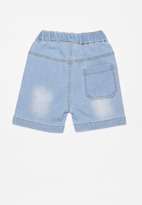 Pop Candy - Infant girls shorts - blue