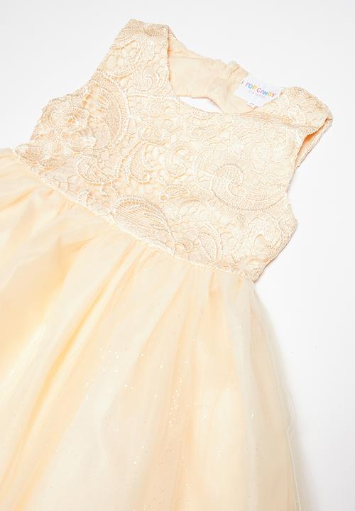 Pop Candy - Princess mesh dress - peach