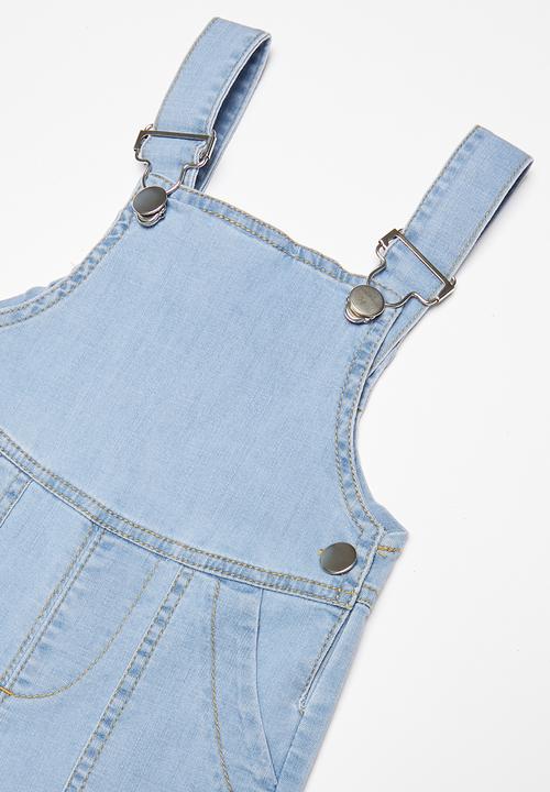 Pop Candy - Infant boys dungarees - blue
