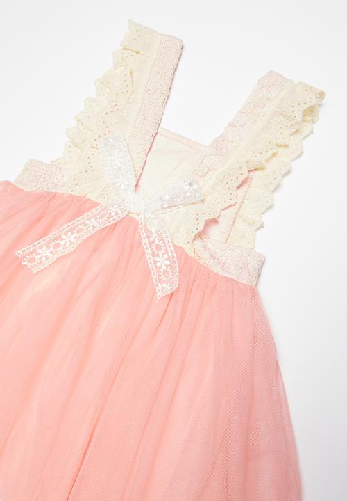 Pop Candy - Combo dress - pink