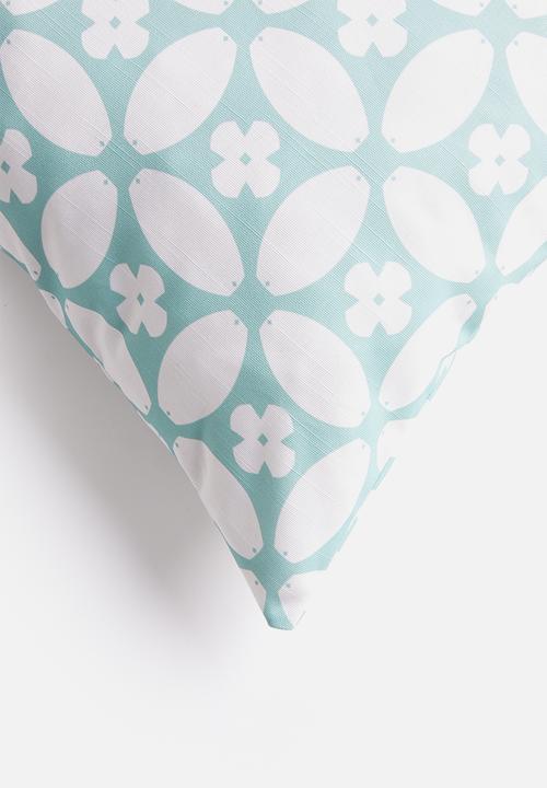 Sixth Floor - Blot cushion cover - teal