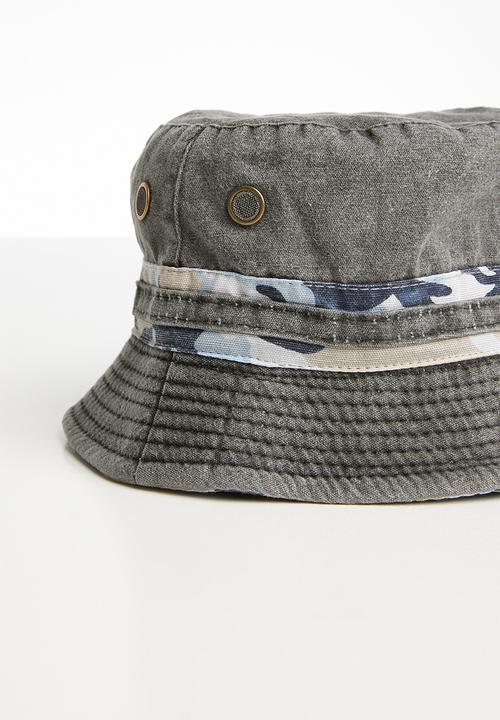 Pop Candy - Bucket hat- charcoal 