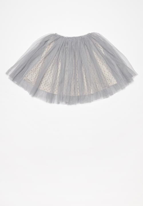 Pop Candy - Mesh skirt - grey