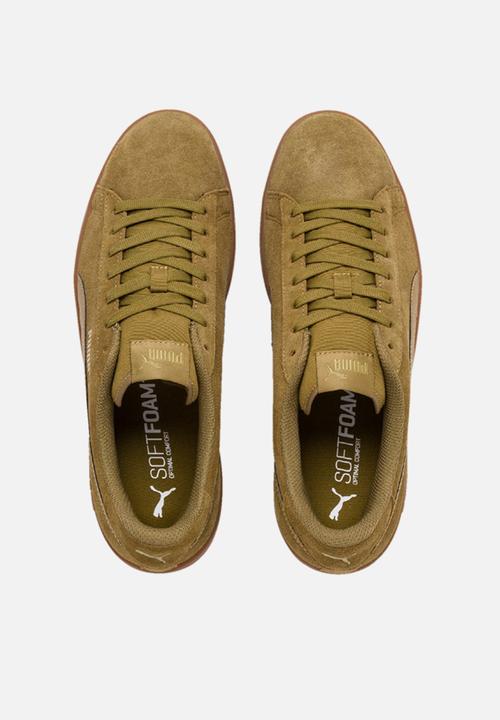 PUMA - Puma smash v2 - plantation-puma team gold-gum