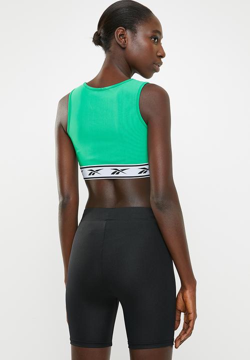Reebok - CL bra - green