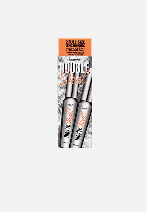 Benefit Cosmetics - Double deal lengthening mascara duo - black 