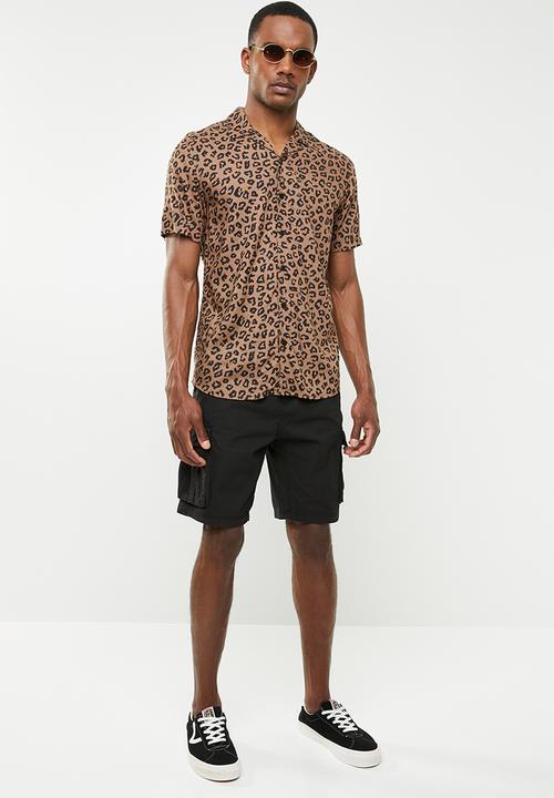 Brave Soul - Riverwork shorts - black