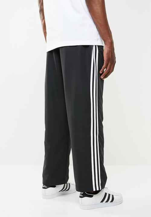 adidas Originals - Straight 3stripe track pants - black & white