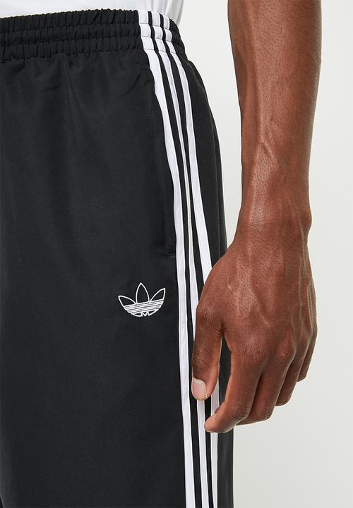 adidas Originals - Straight 3stripe track pants - black & white