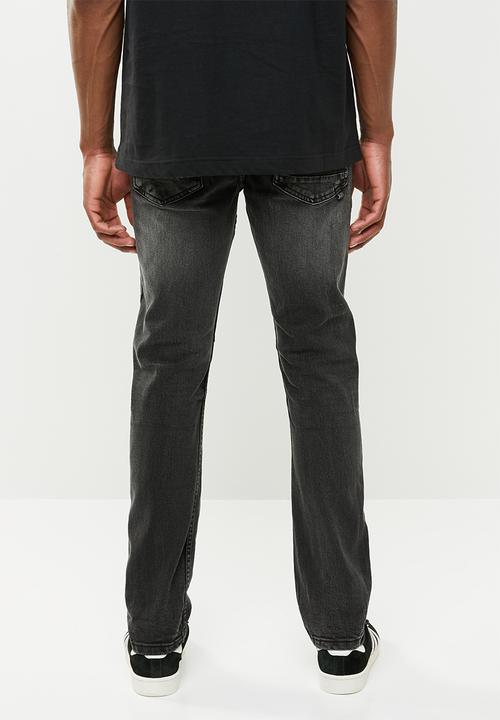 Cotton On - Tapered leg jeans - black