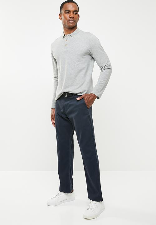 STYLE REPUBLIC - Comfort stretch chino - navy