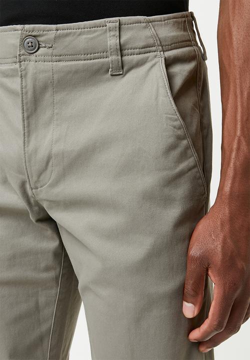 STYLE REPUBLIC - Comfort stretch chino - grey