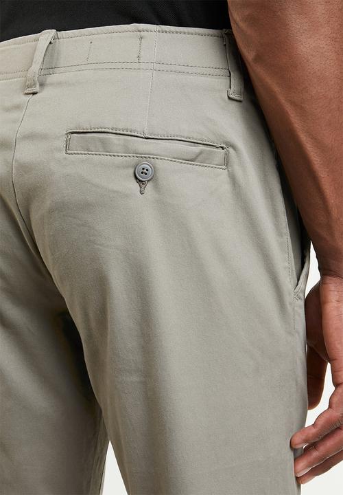 STYLE REPUBLIC - Comfort stretch chino - grey