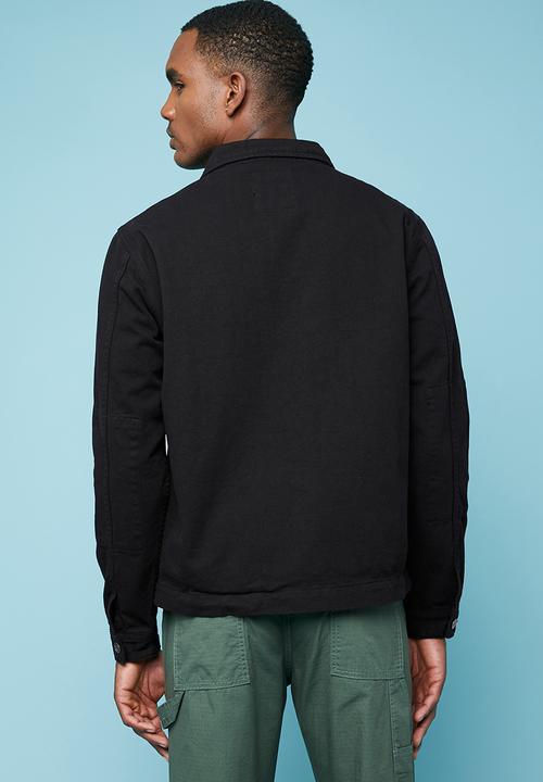 Superbalist - Denim worker jacket - black
