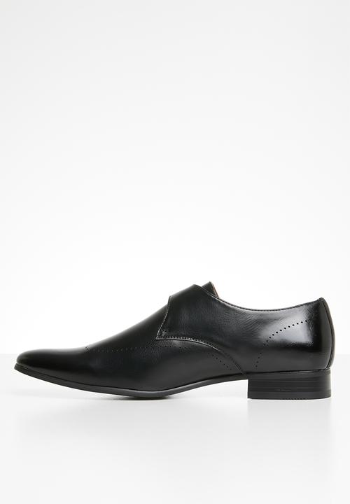 Gino Paoli - Lucas monk strap shoe - black