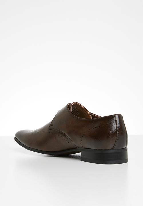 Gino Paoli - Lucas monk strap shoe - brown