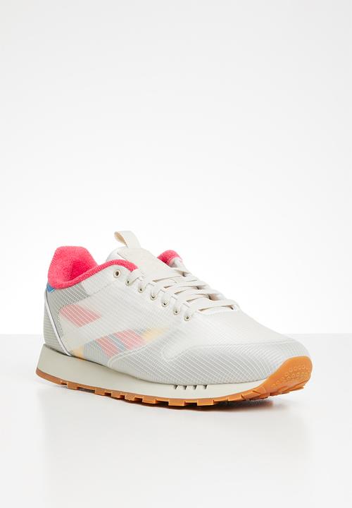 Reebok Classic - Reebok Classic NU - alabaster/cyan/pink/white