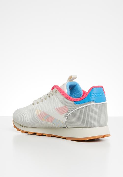 Reebok Classic - Reebok Classic NU - alabaster/cyan/pink/white